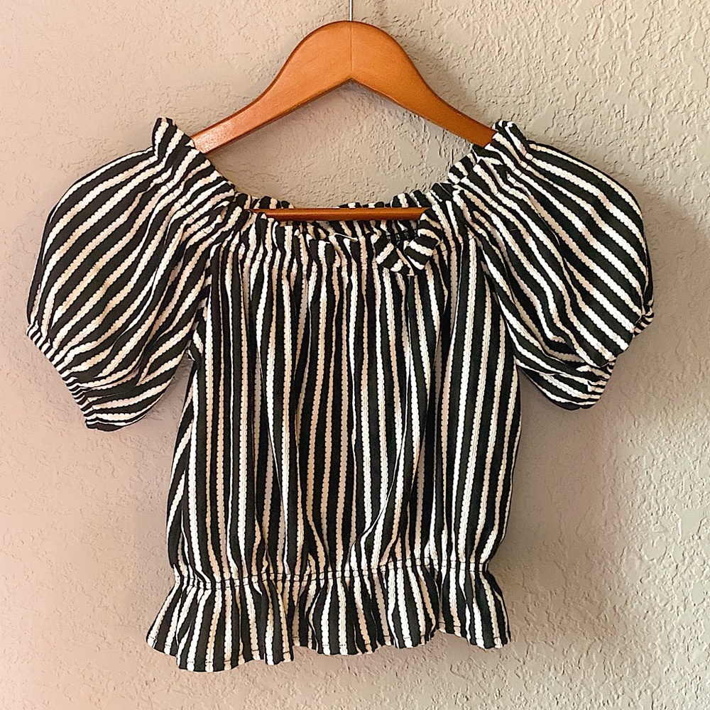 Off the shoulder shirt